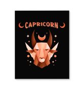 Capricorn Wrapped Canvas 8x10 | Zodiac Series 2 - Beyond T-shirts